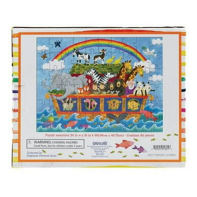 C.R.Gibson, Noahs Ark Kids Puzzle - Walmart.com