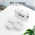 thumbnail image 3 of WOPET 4-Pack Replacement Filters Compatible with Cat Water Fountain, 3 of 6