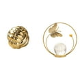 thumbnail image 1 of Escultura de bola de hilo de cerámica estética y figura de metal de cristal para sala de estar, dormitorio, pasillo, oficina, encimera, entrada., 1 of 8