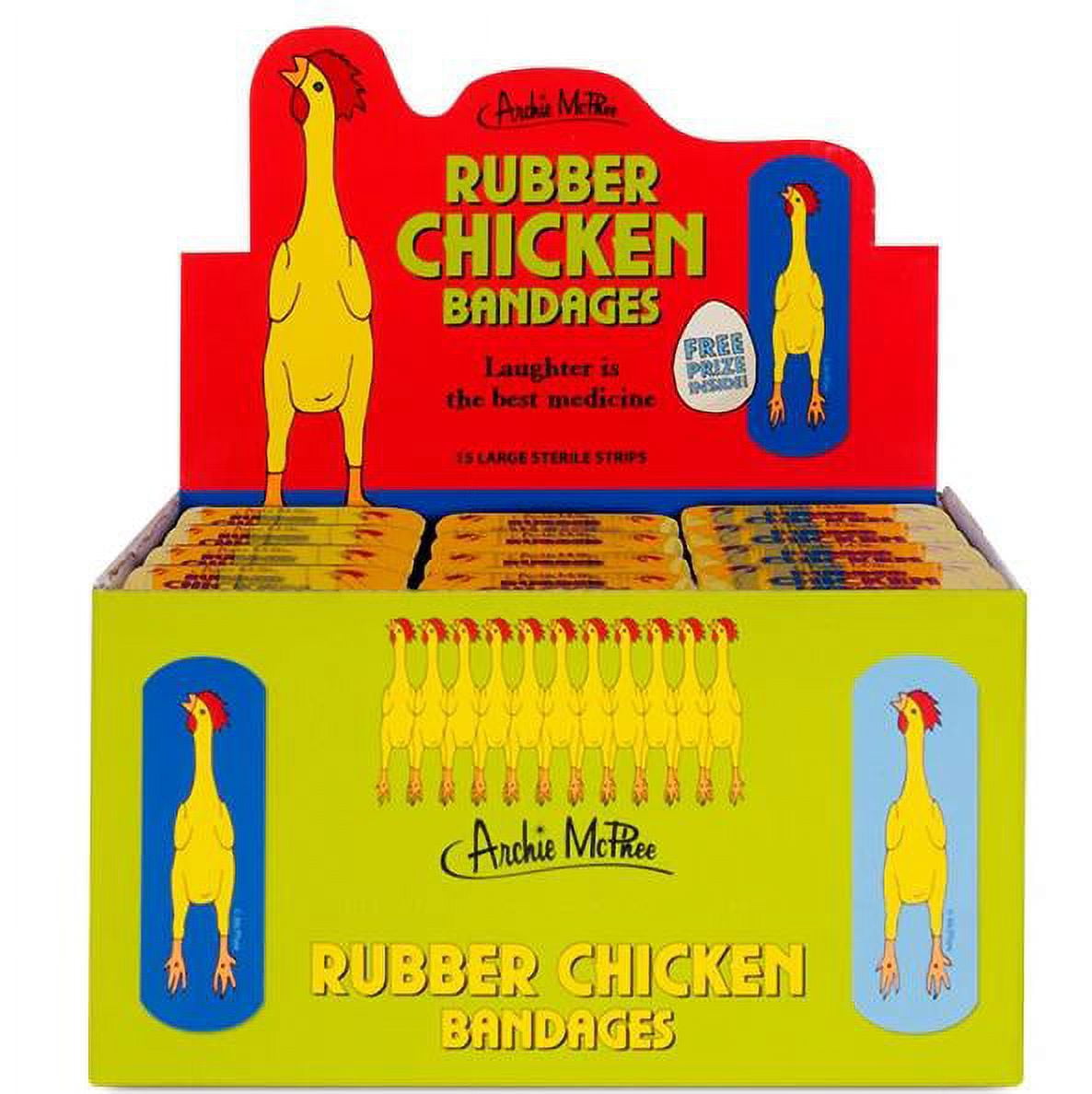Rubber Chicken Keyrings - Bulk Box – Archie McPhee