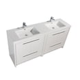 thumbnail image 6 of Alma Allier 72 inch Dark Grey Oak Vanity With White Sink, 6 of 7