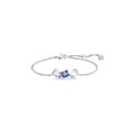 thumbnail image 1 of Pulsera Swarovski Mesmera con piedras azules y transparentes rodio, 1 of 5