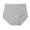 Gray, variant on Women Underwear Briefs Fashion Basic Elastic Comfortable Solid Color cotton Panties