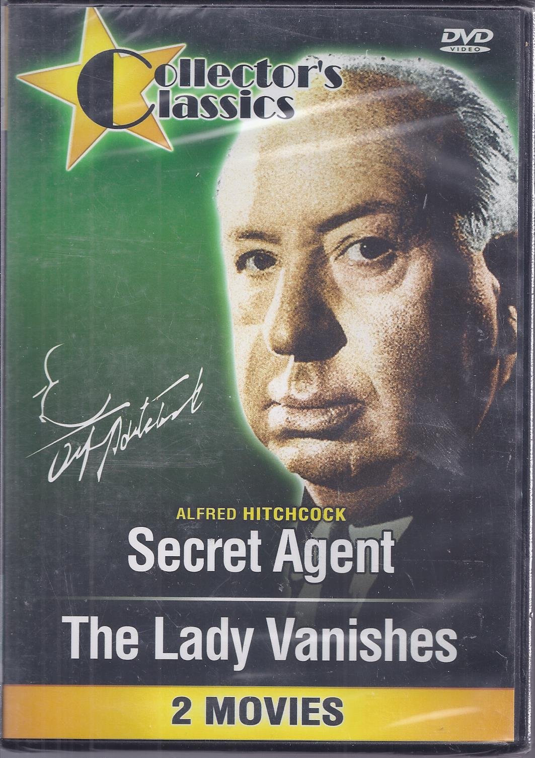 Alfred Hitchcock Secret Agent / The Lady Vanishes (DVD) NEW