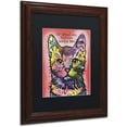 thumbnail image 2 of Trademark Fine Art '9 Lives' Canvas Art by Dean Russo, Black Matte, Wood Frame, 2 of 4