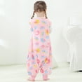 thumbnail image 5 of WUXIAN Toddler Baby Kids Boys Girls Cartoon Jumpsuit Wearable Blanket Sleep Bag Clothes Children Leisure Dailywear, 5 of 5