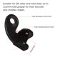 thumbnail image 3 of Enganche de remolque para bicicleta, acoplador de enganche de acero inoxidable de 12,2 MM Carevas conector, 3 of 7