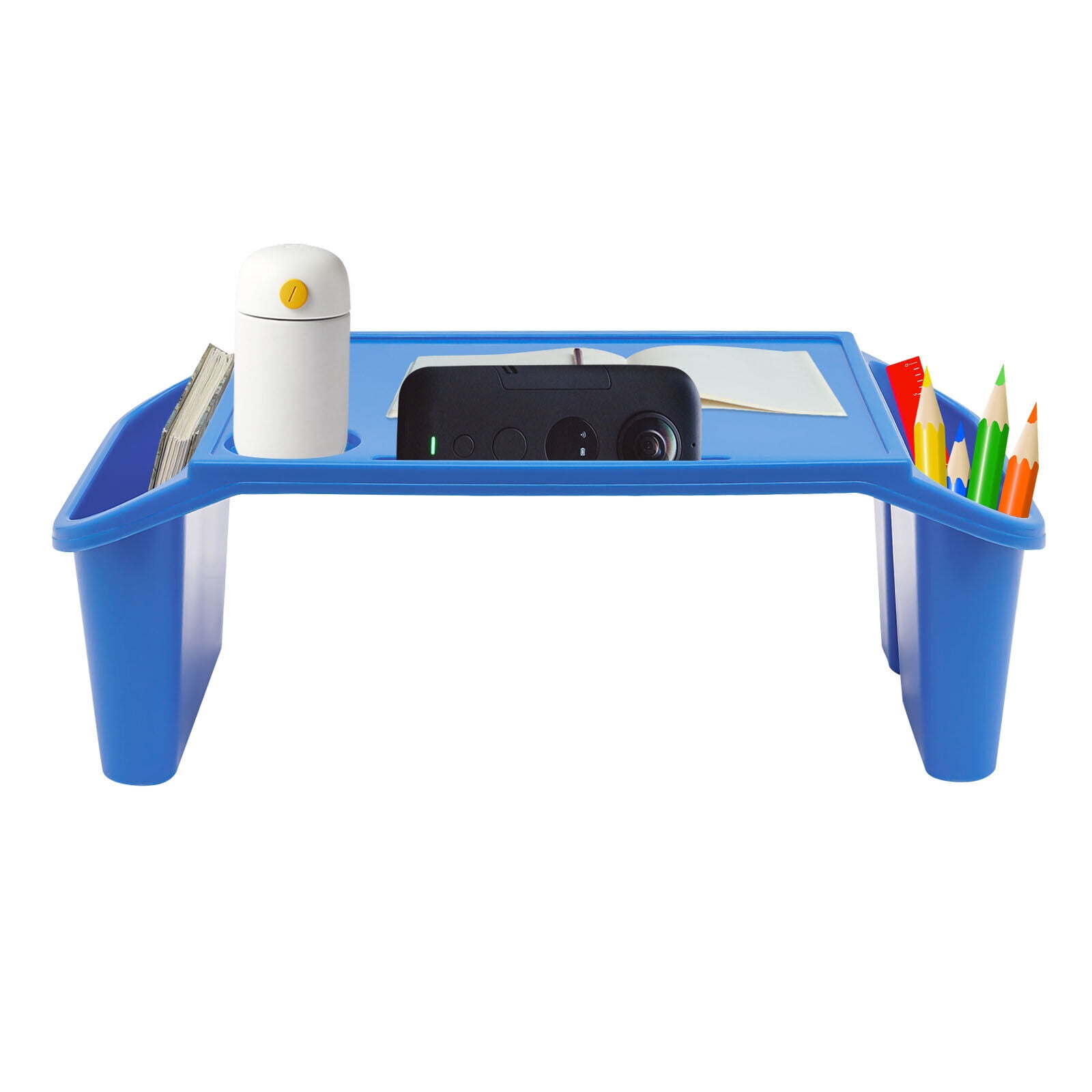 6 Pcs PP Kids Lap Desk Tray Set of 6 - Portable, Adjustable and Easy to Clean Desk for Children, Ideal for Eating, Playing, Reading, or Homework