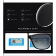 thumbnail image 4 of Lentes De Sol Deportivas Polarizadas Anti-uv De Moda Hombre Color de la lente Gris Color de la varilla Negro Color del armazón Negro Diseño Negro- Loho Tech, 4 of 5