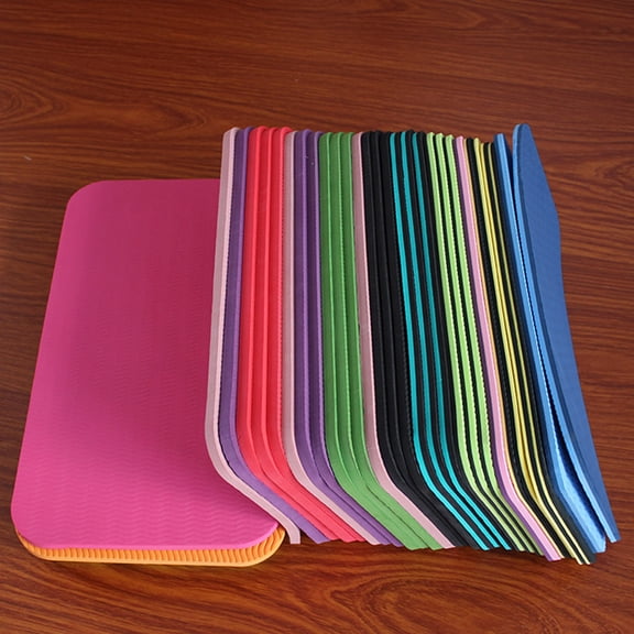 LOLIPPYY 10Pcs Kneeling Cushion Assorted Color Yoga Knee Pad for Floor Based Exercise Routines