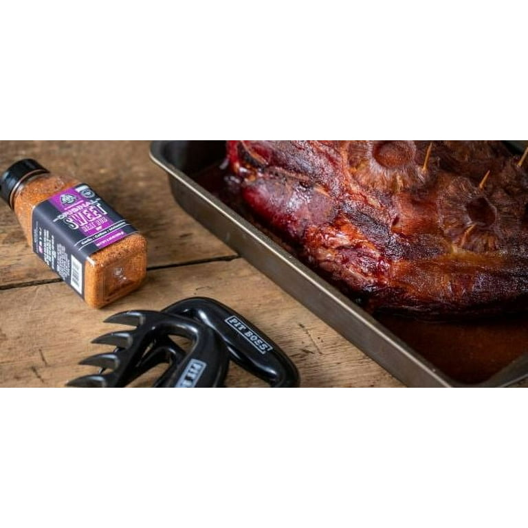 AMZ BBQ CLUB - Meat Claws Bbq Grill Accessories Set - 2 Silicone Gloves,  Claws For Pulled Pork, BBQ Thermometer - Perfect Smoker Accessories  Grilling