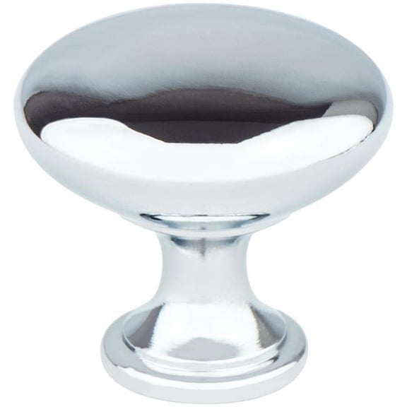 Berenson BE0911 126 1.5 in. Advantage Cabinet Knob, Polished Chrome