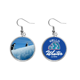 thumbnail image 1 of Dos pingüinos Antártico ciencia naturaleza foto Cuelgue la joyería del pendiente del hielo del invierno de la gota Unbranded M, 1 of 3