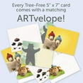 thumbnail image 2 of Tree-Free Greetings Get Well Greeting Card 8 Pack, 5x7, Funny Feel Better (GA31530), 2 of 7