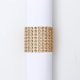 thumbnail image 1 of Xiao Hua 8 filas de hebillas de malla con forma de diamante para servilletas, ideales para bodas y festivales. Anillos decorativos con diamantes de imitación (amarillo, 50 unidades)., 1 of 5