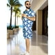 thumbnail image 4 of Conjunto Hombre Verano Camisa y Short a Juego Alberca Playa y Calor, 4 of 5