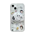 thumbnail image 3 of Bonita funda magnética con dibujos animados de Snoopy y Charlie Brown con carga inalámbrica Magsafe para iPhone 15, 14, 13, 12 y 11 Pro Max, 3 of 5