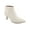 Eggnog, variant on Womens Edith Faux Leather Ankle Booties