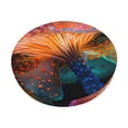 thumbnail image 1 of Balery Bioluminescent Underwater Flower Fundas de asiento para taburete de bar redondo de tela de terciopelo ajustables que protegen de arañazos y manchas para sillas de 14 a 17 pulgadas.-14 inch, 1 of 7