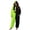 A-Green426, variant on XIAOCHA Halloween Print Onesie for Women Hooded Zip Up Pocket Cuffed Sleep Jumpsuit