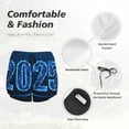 thumbnail image 6 of Lsque 2025 Happy New Year 5 Printed Women's Running Shorts with Liner Pockets,Elastic Quick Dry Workout Athletic Gym Yoga Shorts,Womens High Waist Shorts-XX-Large, 6 of 9
