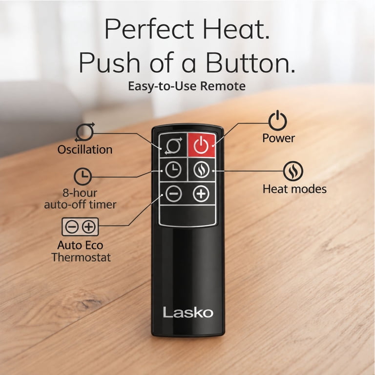 Bladeless Ceramic Tower Space Heater photo 5