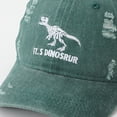 thumbnail image 6 of Gibobby Baby Dinosaur Pattern Baseball Cap Toddler Summer Sun Hat for 12 18 Months 1-4T Kids Boys Girls Adjustable Infant Outdoor Dinosaur Hats(3-8 Years,Green), 6 of 7