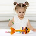 thumbnail image 1 of Motor Training Color Matching Toys Fishbone Teaching Young Children Kindergarten Early Education Toys, 1 of 9