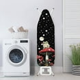 thumbnail image 4 of HELLHERO Ironing Board Cover, Flat Decoration with Elastic Edge Standard Size, Perfect for Home Laundry Room, Ideal Gift for Craft Enthusiasts (Mushroom, 15" x 54"), 4 of 6