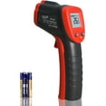thumbnail image 1 of Infrared Thermometer Digital Cooking Temperature Gun -58℉-716℉ (-50℃-380℃) with Max-Min Measurement, 1 of 7