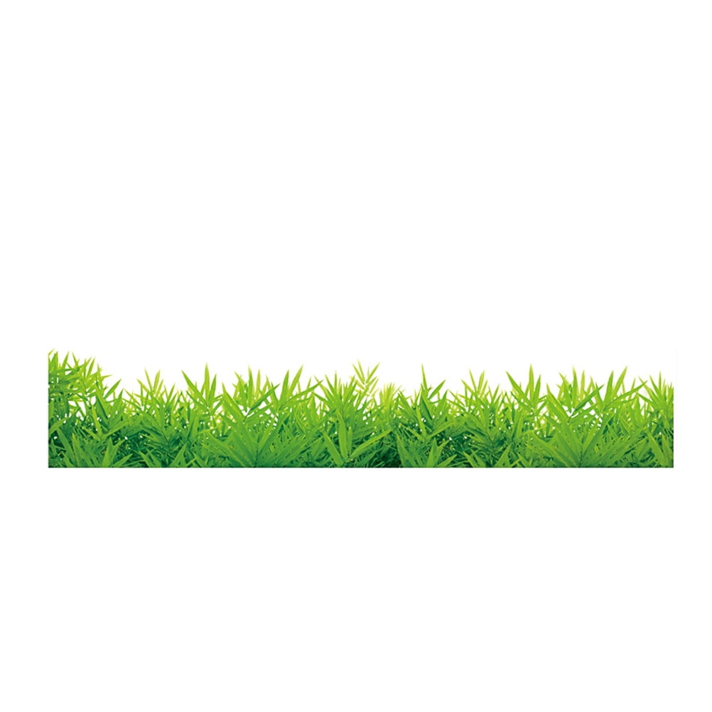 Grass Wall Decal Sticker Green Stickers Mural Corner Skirting Baseboard