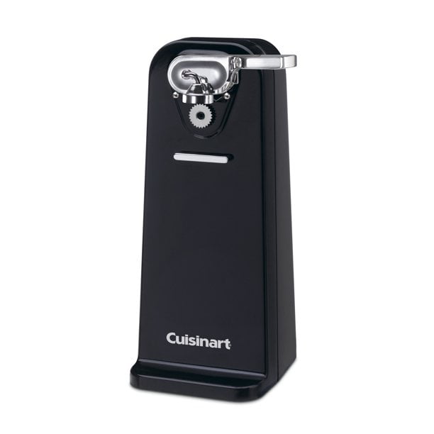 Deluxe Electric Can Opener with Chrome Accents, Black photo 1