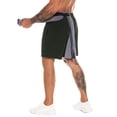 thumbnail image 5 of MOVEUP Men's 2 in 1 Workout Running Shorts 7" Gym Training Short with Liner Olive Green, 5 of 6