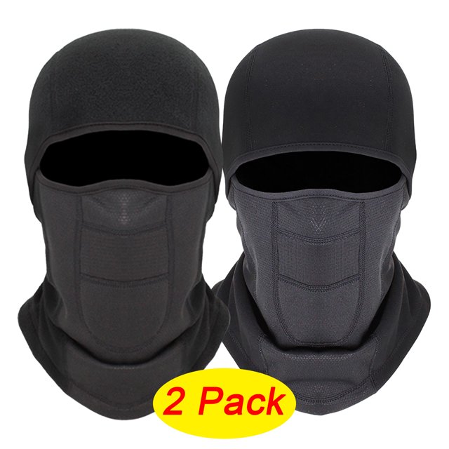 Sponeed Cagoule de Ski Hommes Femmes, Lot de 2, Cache-Cou pour Temps Froid, Ski, Pêche, Randonnée