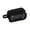 Black #015, variant on Large Capacity Pencil Case 3 Compartments, Pencil Pouch Bag with Zipper Portable Handle, Pen Case Bag Stationery Organizer for Office College School Adults Teen Girls Boys Men Women (Purple)