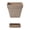 Dark Gray, variant on Faux Ceramic Plastic Greens Container With Tray Vintage Embossed Bloom Holder For Indoor Outdoor Botanical Greens Decor