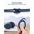 thumbnail image 2 of Kids Headphones, Over-Ear Wired Headset with 94dB Volume Limiter, Children Headphones with Adjustable, Foldable Design, Wired with Mic for School, Online Class, 2 of 10