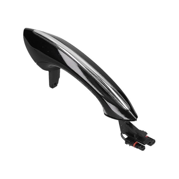 Manija de puerta exterior trasera derecha YUANXCMXG para serie 5 6 7 F07 F10 F11 F06 F12 F13 F01 F02 F03 F04 negro
