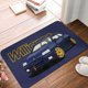 thumbnail image 2 of Renault Clio Williams-Felpudo de poliéster para el suelo, alfombra antideslizante para entrada, dormitorio, balcón, 2,0, 16s Fivean unisex, 2 of 2