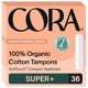 thumbnail image 1 of Aplicador orgánico Tampons Cora Super Plus Absorbency x36, 1 of 6
