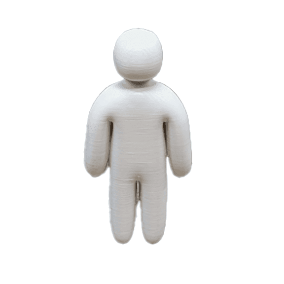 Blank Unpainted Resin Mini Figurine Set, Multi-Pose Blank Human Model Kit, DIY Paintable Mini Statues for Desktop Ornament, Craft Painting & Decor Display