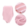 thumbnail image 5 of Xiao Hua Juego de toallas suaves para el cuerpo y la cara de secado rápido de 14 x 30 pulgadas, color rosa, 3 piezas, 5 of 5