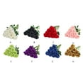 thumbnail image 2 of Advancent 10 UNIDS Flores Artificiales Impermeable Seda Falsa Ligero Ramo de Rosas para Boda Regalo de Fiesta Decoraciones de Halloween Decoración Rojo Advancent HA084444-03, 2 of 6