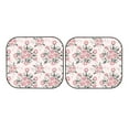 thumbnail image 7 of Balery 2 Piece Rose Flowers Car Windshield Sun Shade|Foldable Front Windshield Shade for Car Front Window for Most Sedans SUV Truck-Small, 7 of 7