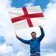 thumbnail image 4 of England National Fan Flag with 63in Extendable Pole - 39.4x59.1in Large St. George's Cross Banner for Sports Events & Celebrations, 4 of 6