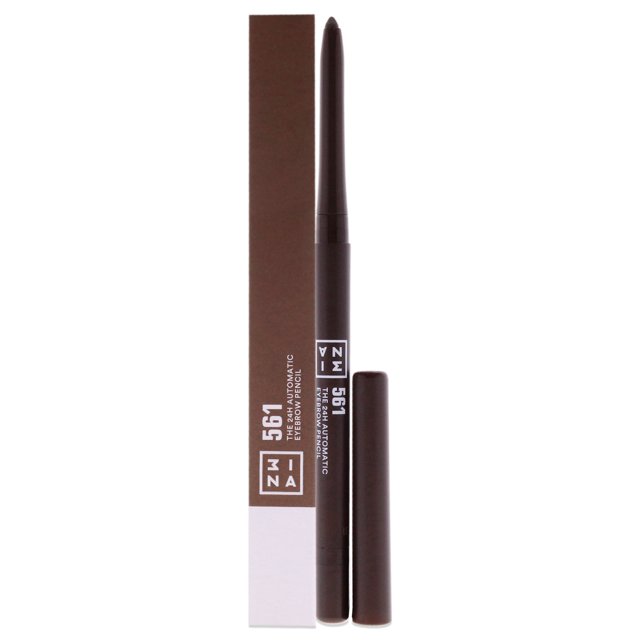 Lápiz de cejas automático 24H 3Ina Cold Brown 0,011 oz