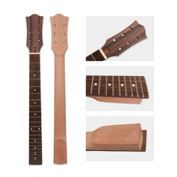 Unfinished Mahogany Guitar Neck 22 fret 24.75 inch for LP les paul guitar necks