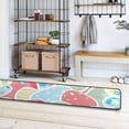 thumbnail image 7 of Coolnut Cute Easter Eggs Area Rug - 2' x 6' Washable Runner Rugs with Rubber Backing - Non Skid Floor Carpet for Indoor Living Room Hallway Kitchen Home Decor Gifts, 7 of 7