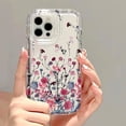 thumbnail image 1 of Funda de teléfono rosa con letras Wishes para iPhone 14 Plus, 11, 12, 13, 14 Pro Max, 6, 6S, 7, 8, SE, 2022, XR, X, XS, 1 of 4