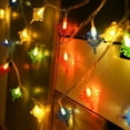 thumbnail image 4 of Estrellas Luz Pequeña Linterna Festival De Primavera Festival De Año Nuevo Hogar Decoración De Año Nuevo Carácter De La Fortuna Festival De Primavera Linterna Linterna Roja Cadena De Luz, 4 of 5